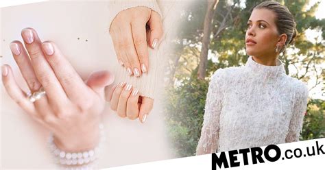 sofia richie wedding nails